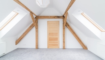 Combles aménageables isolés par l'intérieur